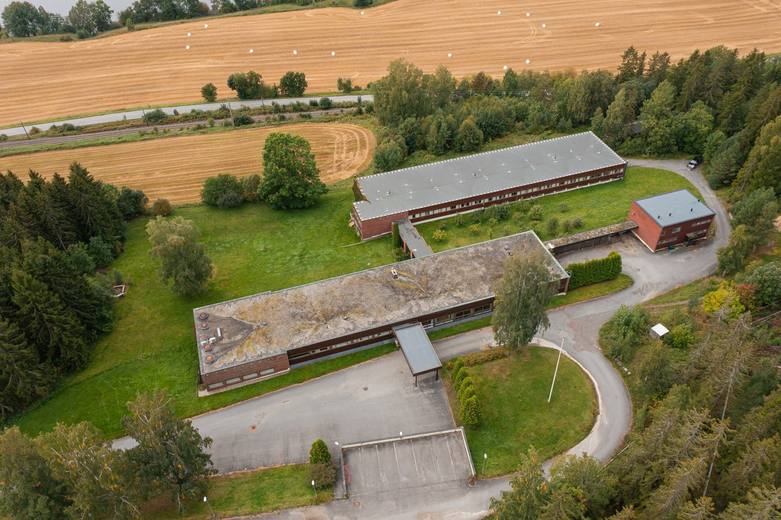 Flyfoto · eksisterende bebyggelse